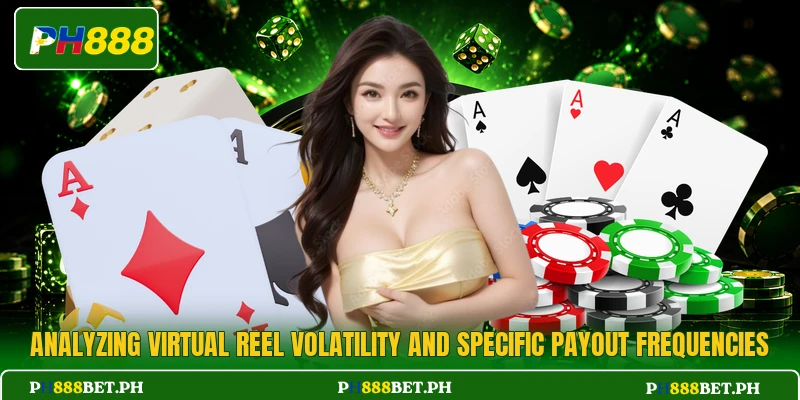 Analyzing virtual reel volatility and specific payout frequencies