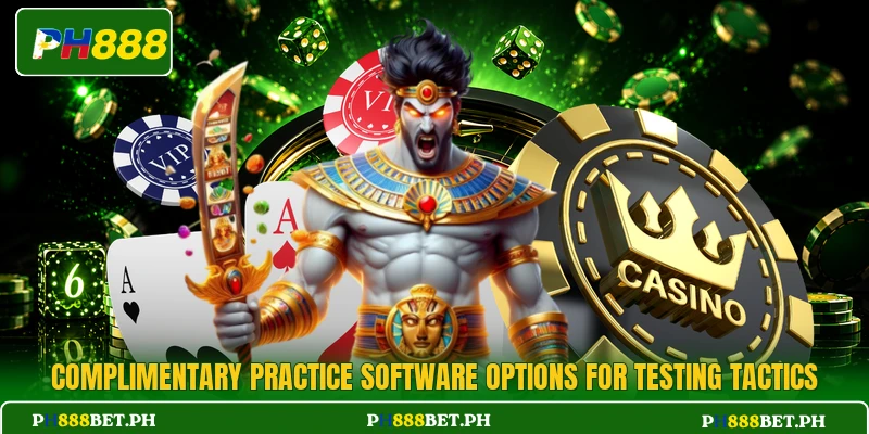 Complimentary practice software options for testing tactics