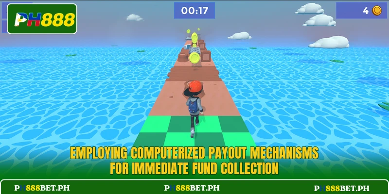 Employing computerized payout mechanisms for immediate fund collection Employing computerized payout mechanisms for immediate fund collection