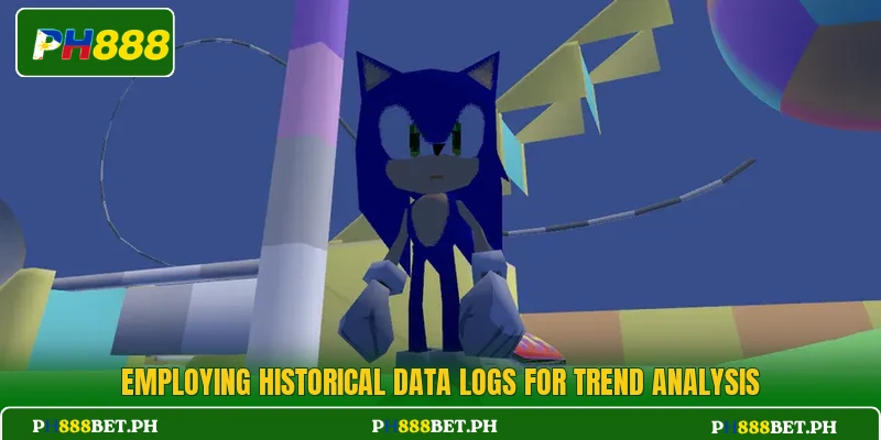 Employing historical data logs for trend analysis