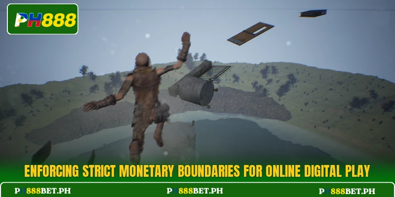 Enforcing strict monetary boundaries for online digital play