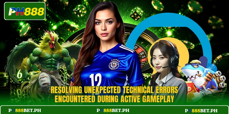 Resolving unexpected technical errors encountered during active gameplay Resolving unexpected technical errors encountered during active gameplay