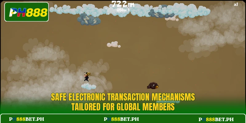 Safe electronic transaction mechanisms tailored for global members