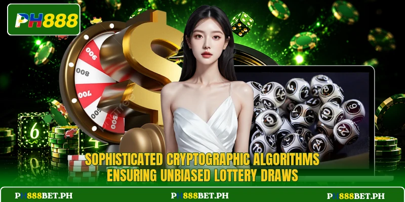 Sophisticated cryptographic algorithms ensuring unbiased lottery draws
