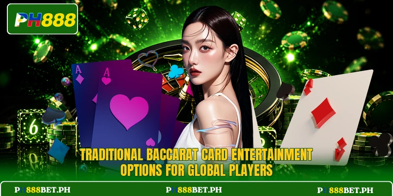 Traditional baccarat card entertainment options for global players Traditional baccarat card entertainment options for global players